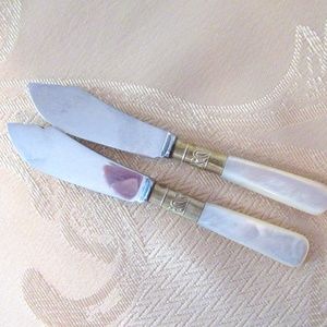 Vintage Kirk & Matz butter knife set